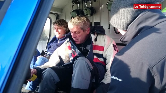 Phare de Tévennec(29). Marc Pointud : le grand départ !