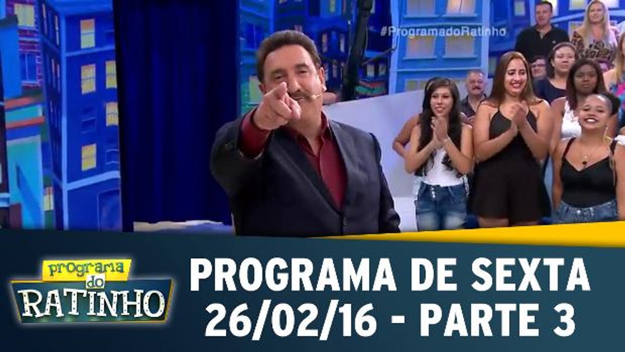 Programa do Ratinho 26.02.16 - Sexta - Parte 3