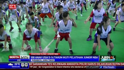 Program Pembinaan Basket Junior NBA Digelar di Surabaya