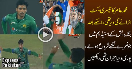 Muhammad Aamir Got His 3rd Wicket