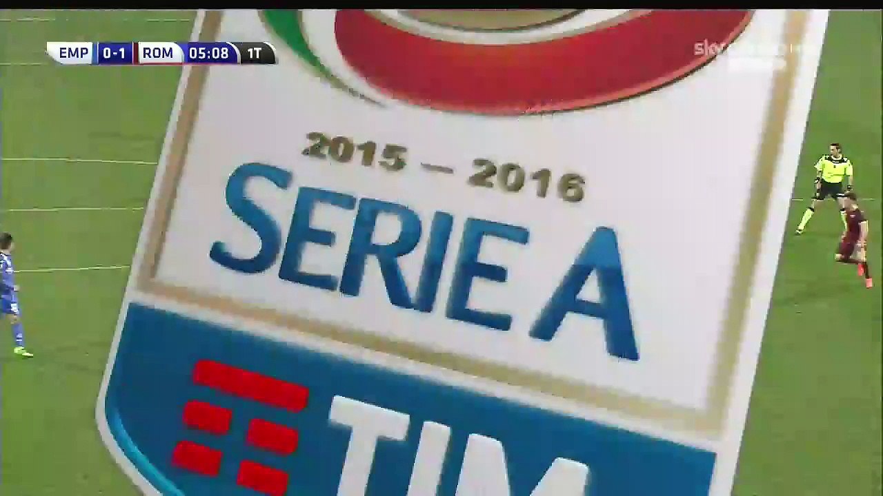 Stephan El Shaarawy Goal HD - Empoli 0-1 Roma - 27-02-2016