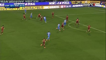 1-1 Ervin Zukanovic Own Goal HD - Empoli 1-1 AS Roma 27.02.2016 HD