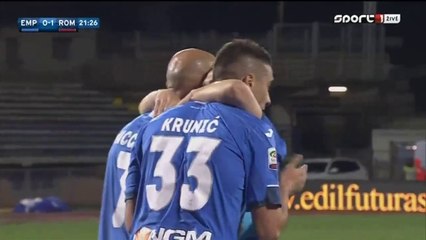 Ervin Zukanović 1-1 Own Goal HD | Empoli 1-1 AS Roma 27.02.2016 HD