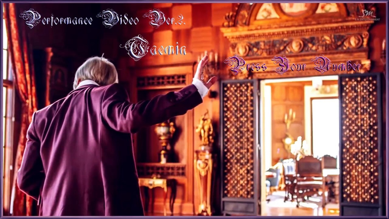 Taemin - Press Your Number  Performance Video Ver.2. k-pop [german Sub]