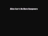 Book Allen Carr's No More Hangovers Download Full Ebook
