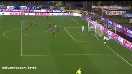 1-1 Ervin Zukanovic | Empoli - AS Roma 27.02.2016 HD