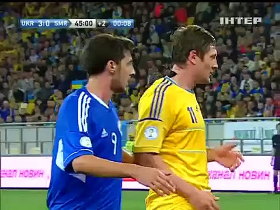 Украина - Сан Марино 9-0 (Ukraine vs San Marino) Все голы!