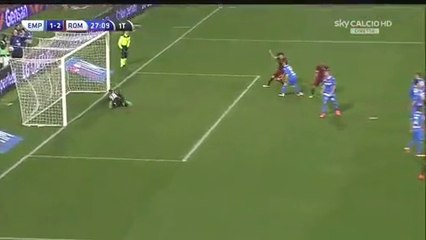 1-2 Miralem Pjanić | Empoli - AS Roma 27.02.2016 HD