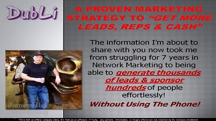 DubLi - How To Increase Your Sales and Cash Flow With A System