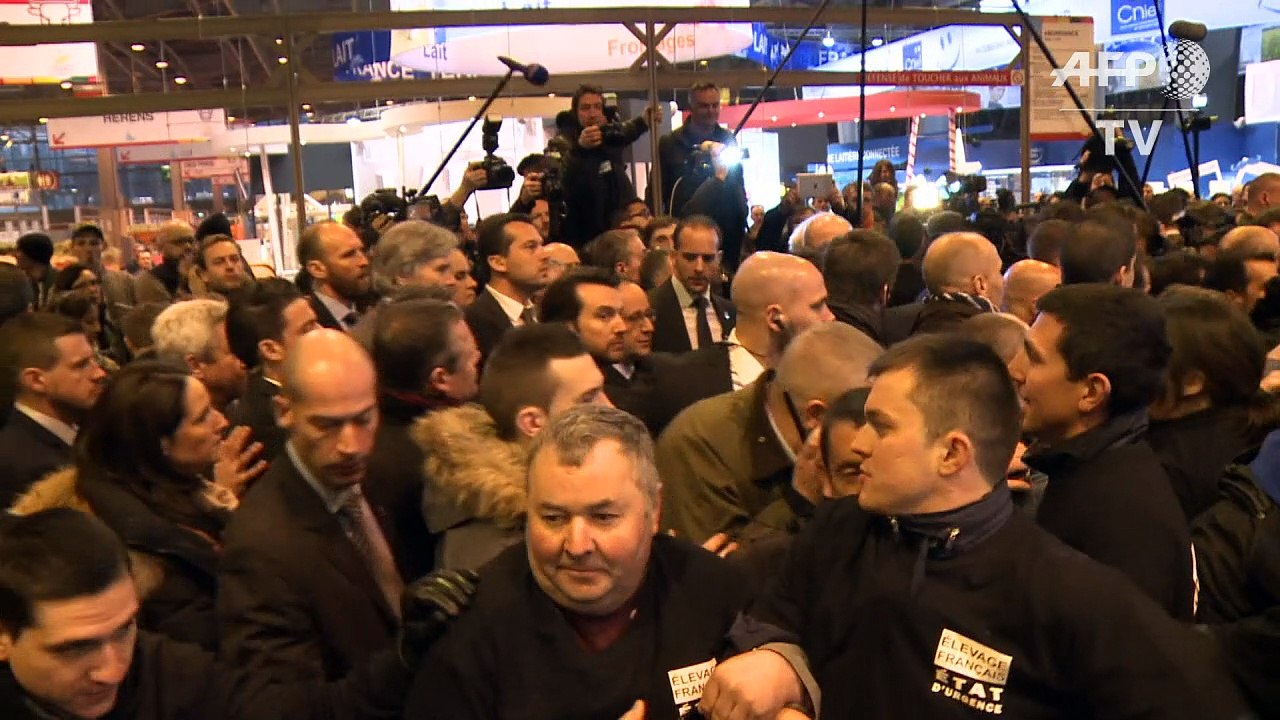 'Vollidiot': Frankreichs Präsident von  Bauern ausgebuht