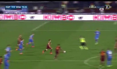 1-3 Stephan El Shaarawy Goal- Empoli vs Roma - 27-02-2016  HD