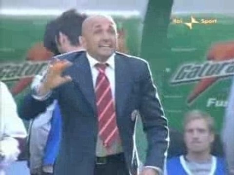 Coppa Italia Finale di Andata Roma-Inter 6-2 Mancini