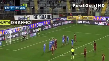 Empoli vs AS Roma 1-3 (Serie A 2016)   Goal Gol HD