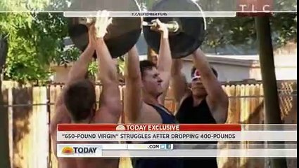 After weight gain, '650-pound virgin' back to the gym - TODAY Health.flv - YouTube