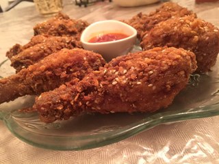 Crispy Sesame Fried Chicken By Sehar Syed