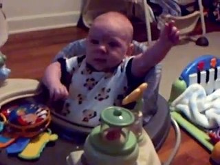 Baby Loves The Hot Dog Song from Mickey Mouse Club House!