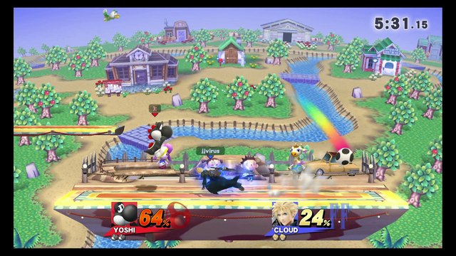 SBY Smash Weekly 2/26/16 - jjvirus (Cloud) vs. Samto (Yoshi) - Winner's Bracket