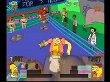 The Simpsons Wrestling PlayStation Gameplay