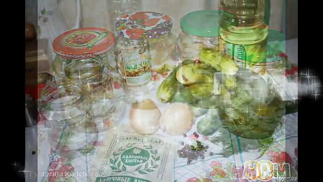 Огурцы маринованные. Тещины заготовки на зиму