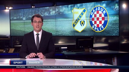 Rijeka - Hajduk 1-0, izvješće, 27.02.2016. HD