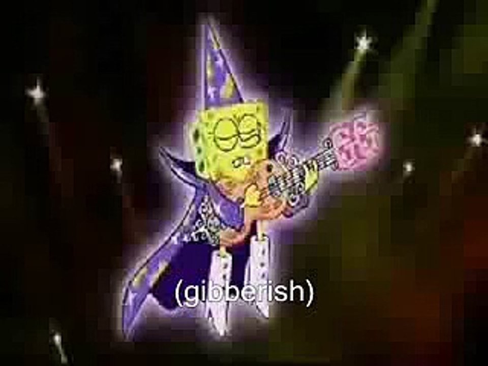 goofy goober rock (backwards) (with lyrics)