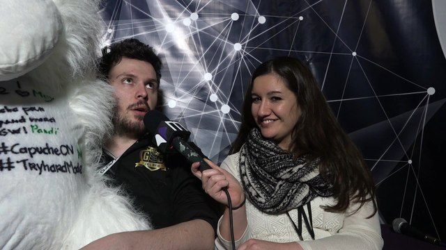 Narkuss au micro de Callystoo lors de la LES