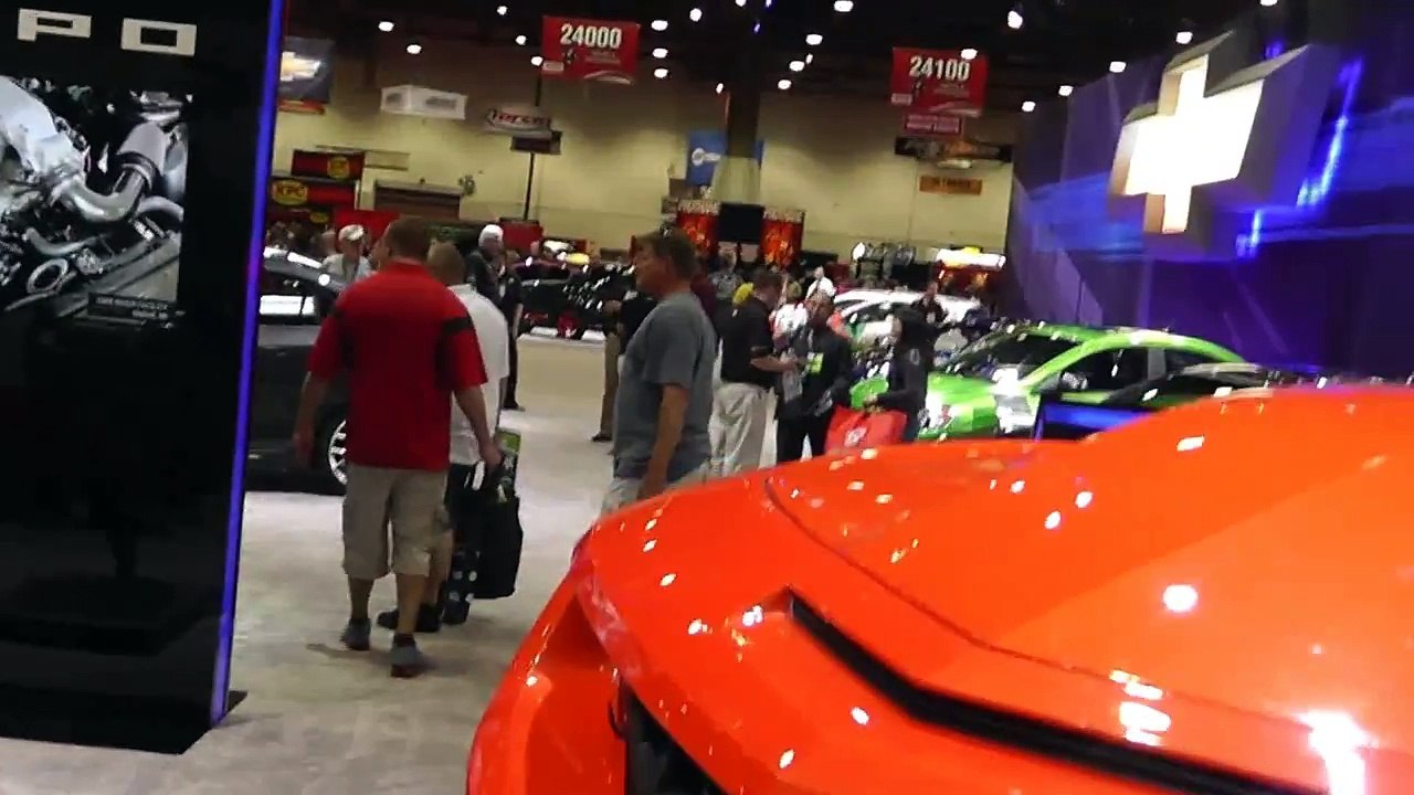 2011 Chevrolet COPO Camaro #69 of 69 (Only Orange Convertible) Walk-around at SEMA