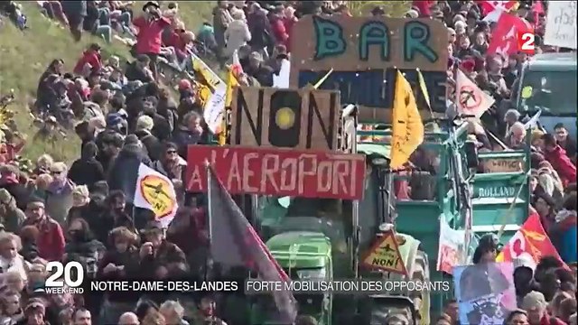 Notre-Dame-des-Landes : les opposants au projet d'aéroport mobilisés