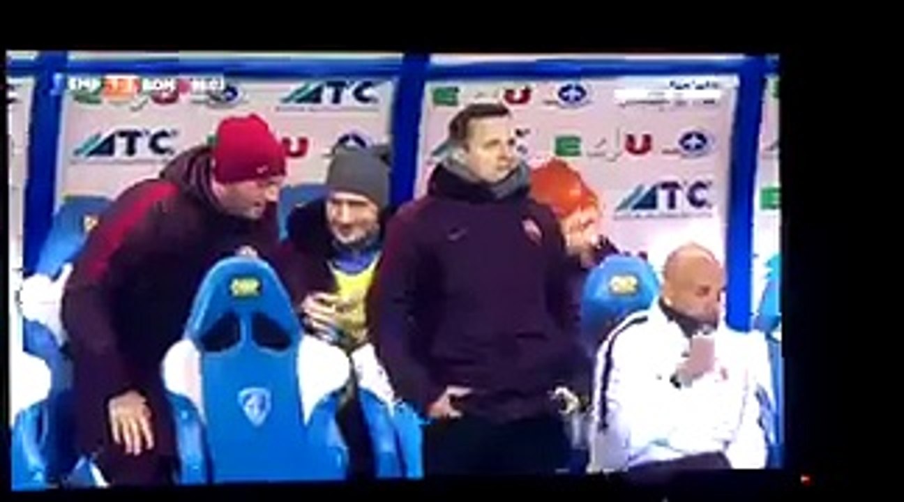 Totti se našalio sa kolegom iz Rome