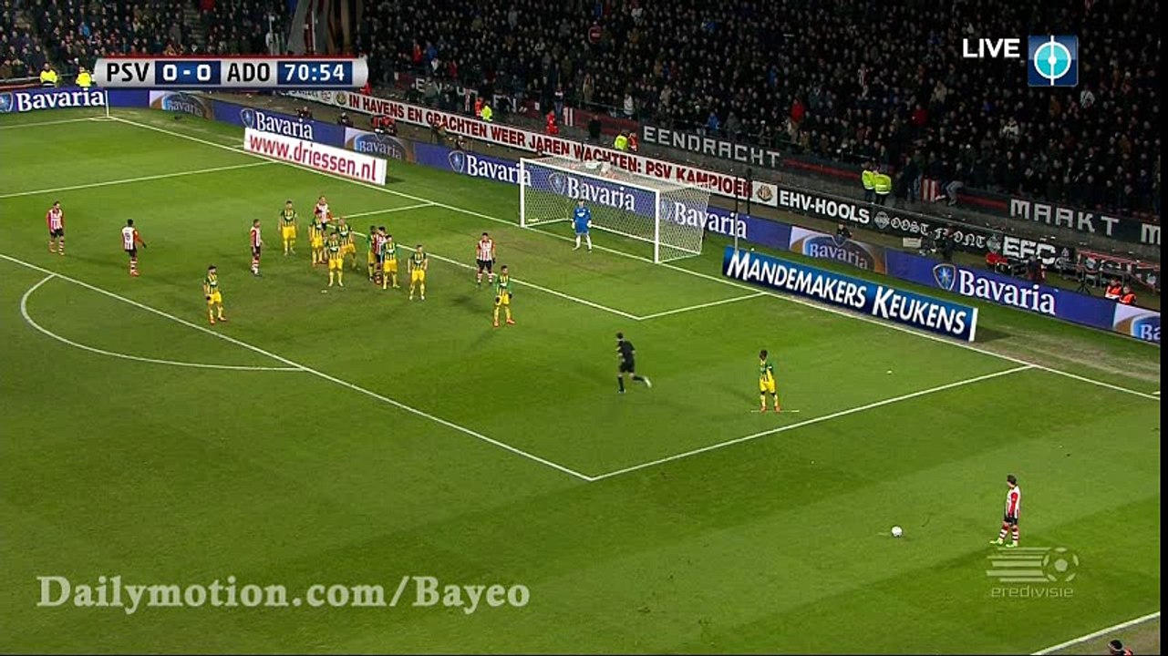 Marco van Ginkel Goal HD - PSV 1-0 Den Haag  - 27-02-2016