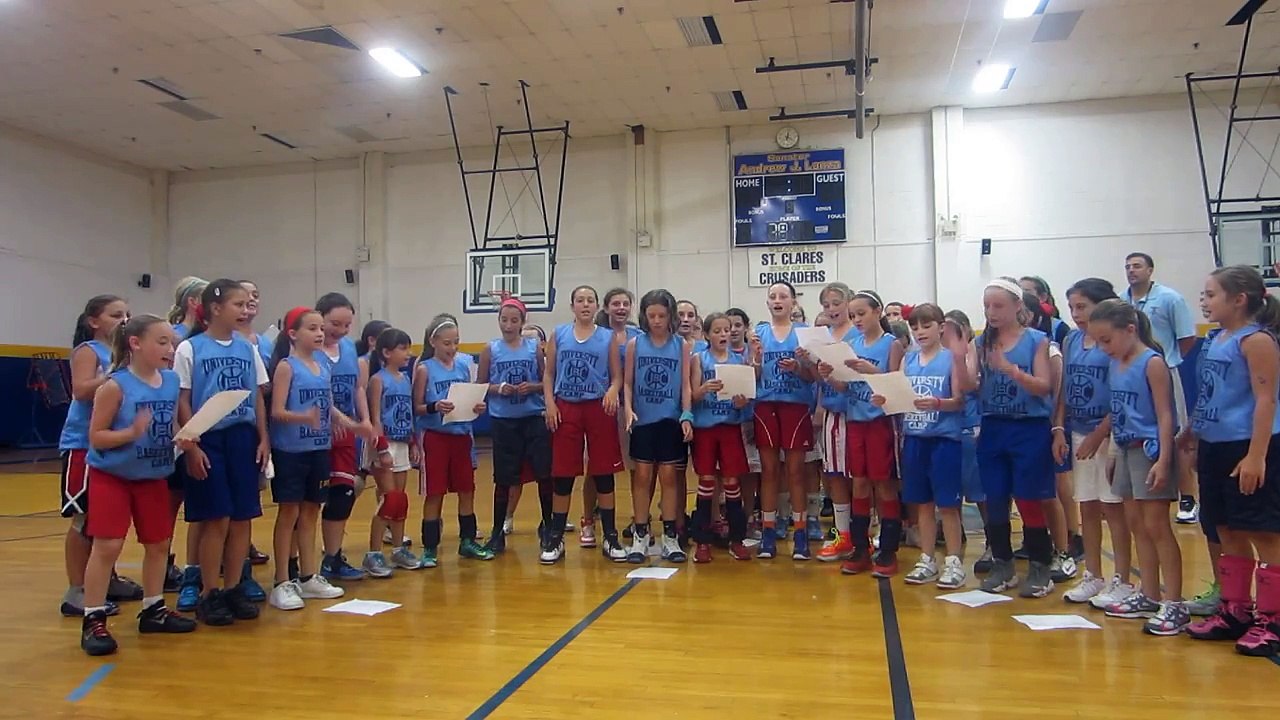 WNBA "We Love It" Camp Song - Girls Session Three 2013
