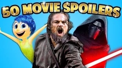 50 MOVIE SPOILERS OF 2015 IN 4 MINUTES Oscars 2016 special