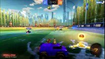 OneTwoFree Let's Play Rocket League Multiplayer Funny Rebound