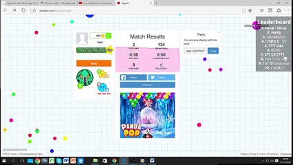 Agar.io Playouts 2