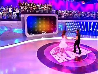 Rodrigo Faro e Chris Flores reproduzem cena de Dirty Dancing - Dança Gatinho 04 05 2013