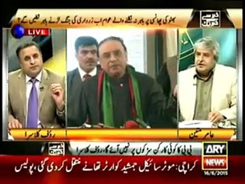 Asif Zardari should know Raheel Sharif will not compromise as he is not like Musharraf Rauf Klasra