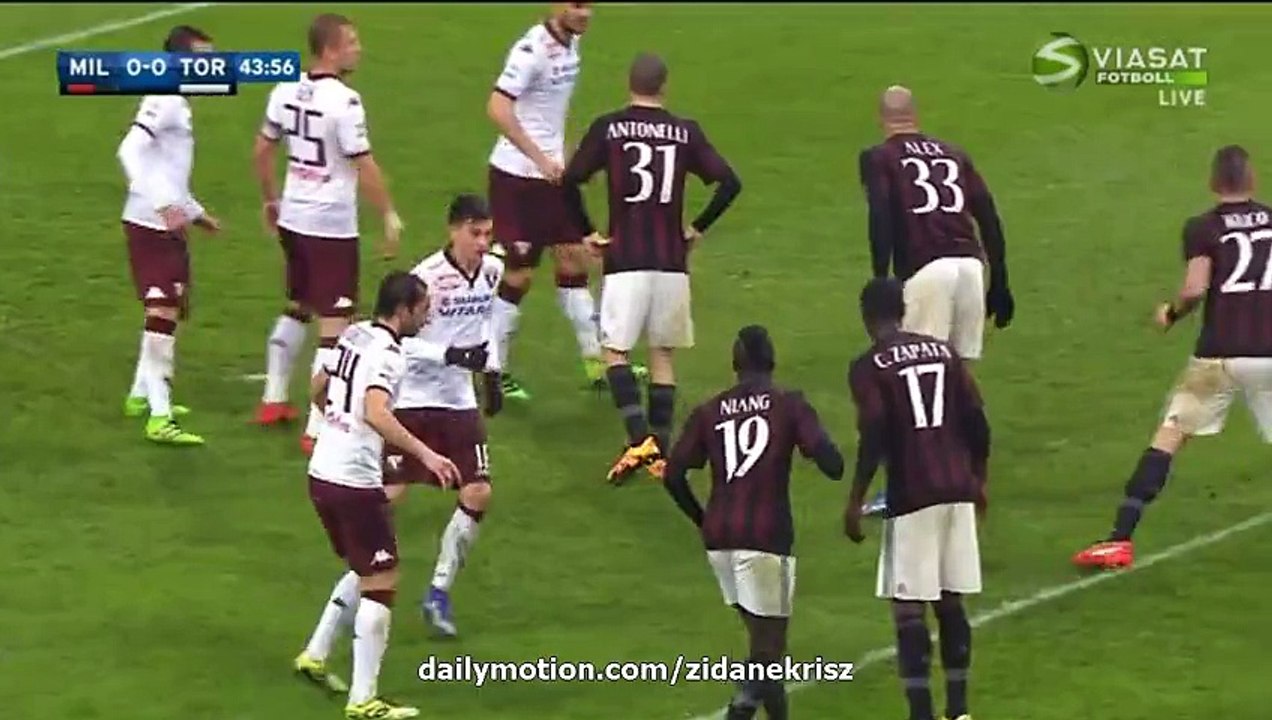 Luca Antonelli 1_0 HD - AC Milan 1-0 Torino 27.02.2016 HD