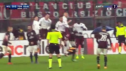 Milan 1-0 Torino Half Time HIGHLIGHTS SERIE A 27-02-2016 HD