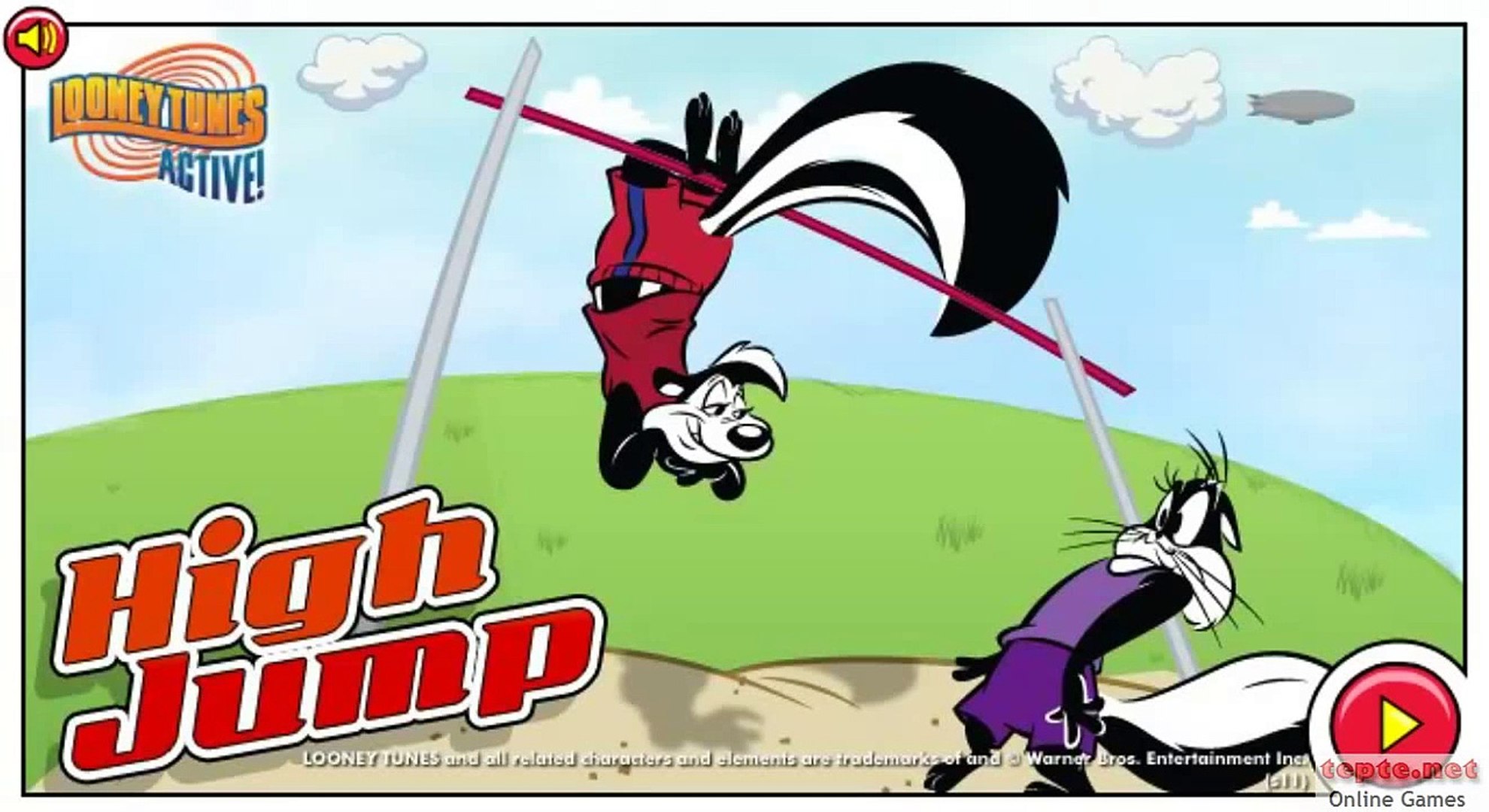 Looney Tunes Games High Jump Pepe Le Pew - video Dailymotion