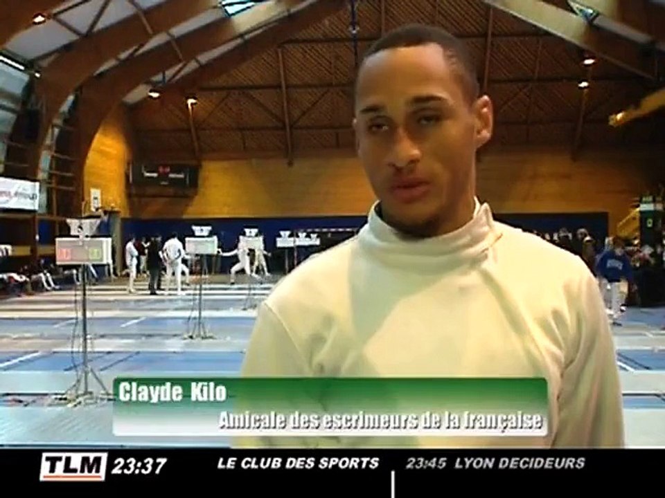 Reportage TLM sur la 10ème édition du circuit national épée de Venissieux