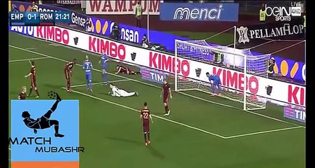 اهداف مباراة روما و امبولي 3-1 HD