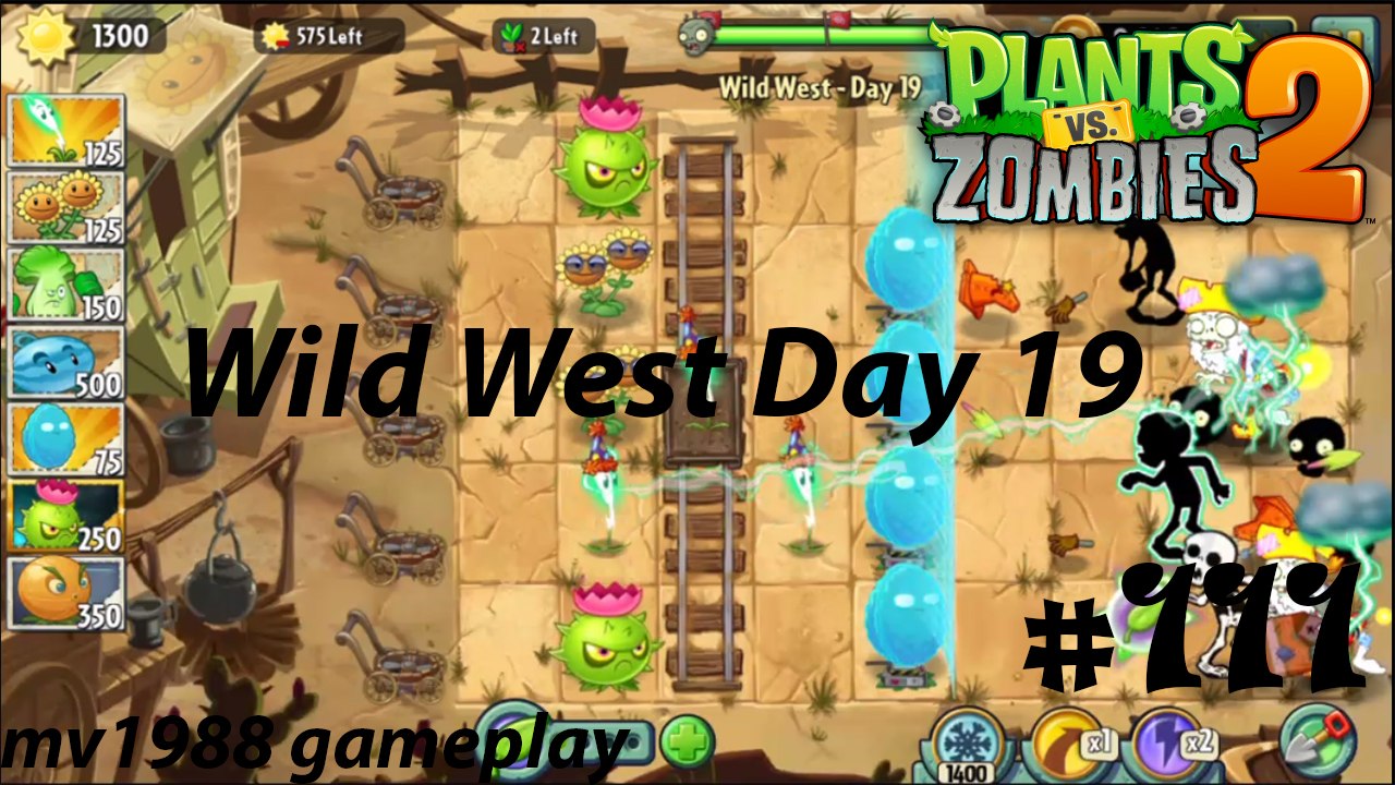 Plants Vs. Zombies 2 - Wild West Day 19 Gameplay HD (part #111)