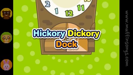 Hickory Dickory Dock  Family Sing Along - Muffin Songs