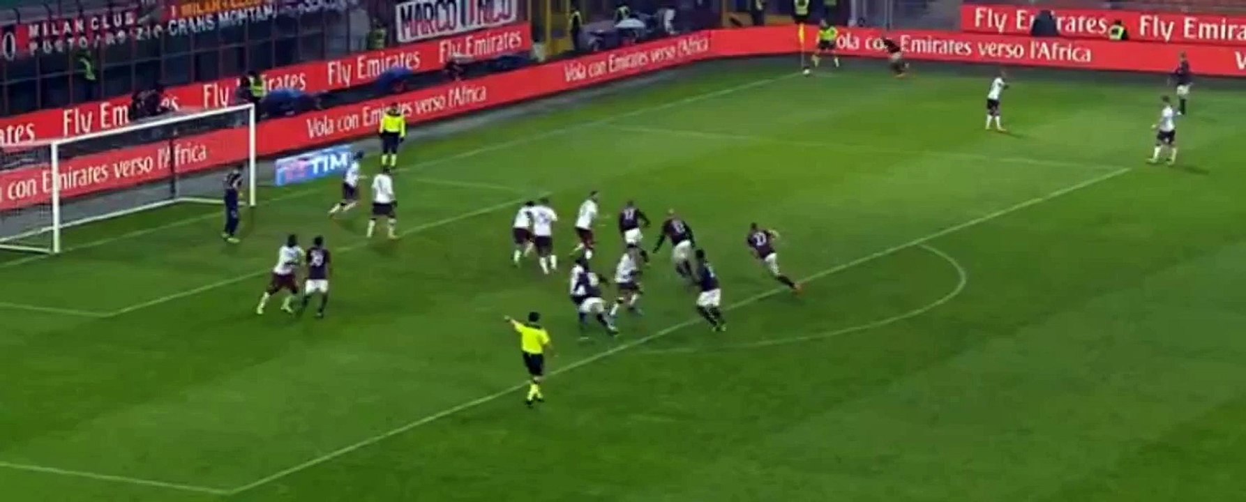 Luca Antonelli Goal - AC Milan vs Torino 1-0 (Serie A) 2016 HD