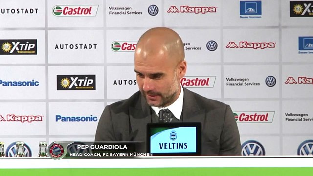Pep Guardiola: Großes, großes Kompliment | VfL Wolfsburg - FC Bayern München 0:2
