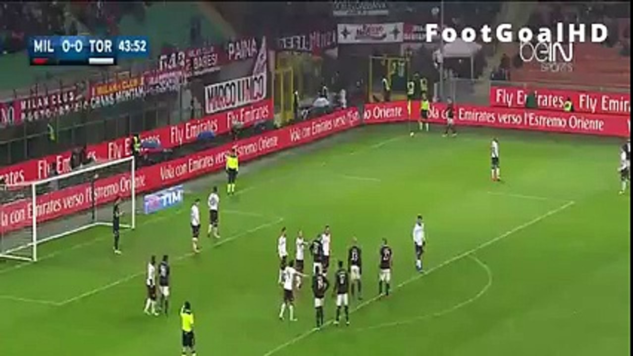 Luca Antonelli Goal ~ AC Milan vs Torino 1-0 ~ 27_2_2016 [Serie A]