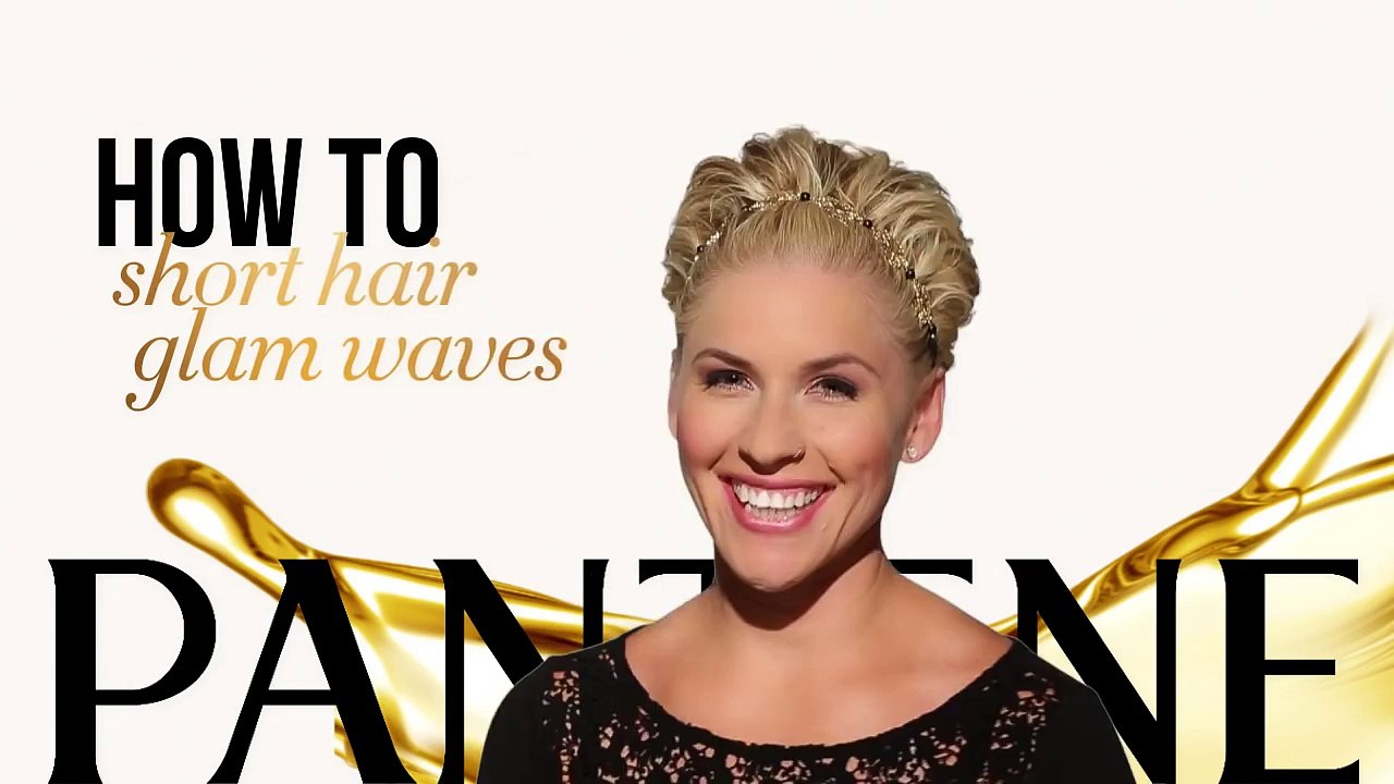 Wavy Pixie Cut Updo - Hairstyles for Short Hair