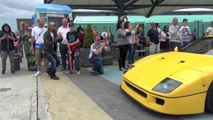 Gumball 3000 2014 - Supercars Leaving Manchester Checkpoint