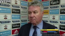 Southampton 1 2 Chelsea Guus Hiddink Post Match Interview Encouraged By Display