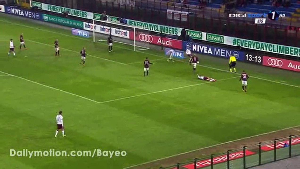 All Goals & Highlights HD - Milan 1-0 Torino  - 27-02-2016